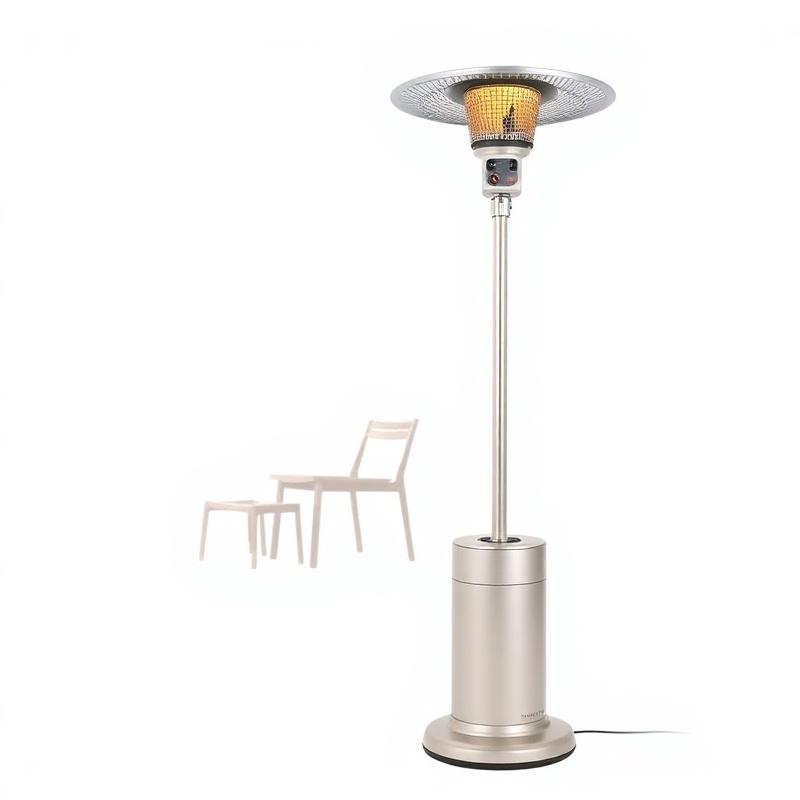 Imagen ilustrativa de estufas eléctricas para una terraza